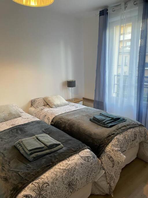 Maison Agreable Et Spacieuse Aux Portes De Paris Et Du Metro Saint-Ouen  Quarto foto